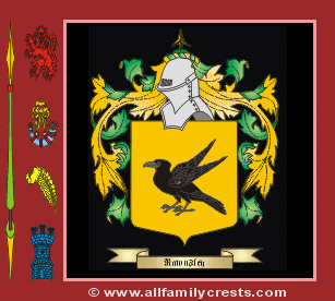 Rawnsley Coat of Arms, Family Crest - Click here to view