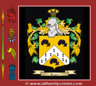 Regin Coat of Arms, Family Crest - Click here to view