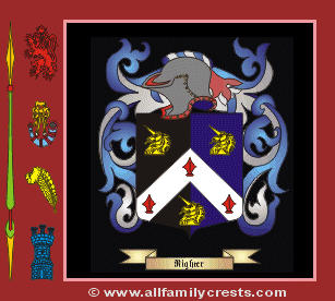 Righter-ireland Coat of Arms, Family Crest - Click here to view