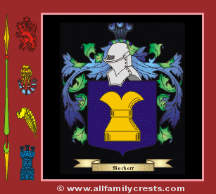 Rockete Coat of Arms, Family Crest - Click here to view