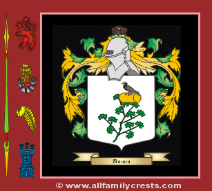 Rownan Coat of Arms, Family Crest - Click here to view