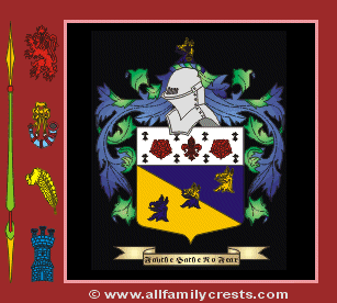Roycroft Coat of Arms, Family Crest - Click here to view