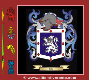 Roye Coat of Arms, Family Crest - Click here to view