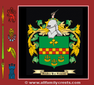 Ruane Coat of Arms, Family Crest - Click here to view