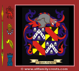 Rutland Coat of Arms, Family Crest - Click here to view
