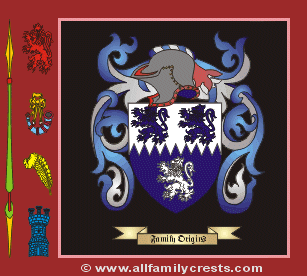 O'Scannell Coat of Arms, Family Crest - Click here to view