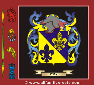 O'Shay Coat of Arms, Family Crest - Click here to view