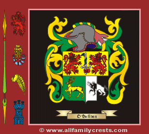 O'Sullivan-mor Coat of Arms, Family Crest - Click here to view