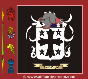 Sater Coat of Arms, Family Crest - Click here to view