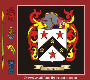 Scamell Coat of Arms, Family Crest - Click here to view