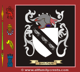 Sevill Coat of Arms, Family Crest - Click here to view
