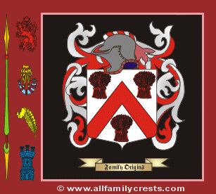 Shefield Coat of Arms, Family Crest - Click here to view