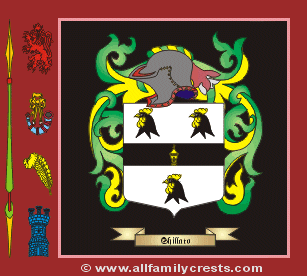 Shilleto Coat of Arms, Family Crest - Click here to view