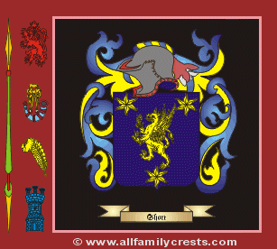 Short Coat of Arms, Family Crest - Click here to view