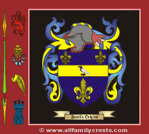 Skeleton Coat of Arms, Family Crest - Click here to view