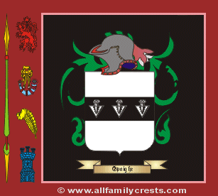 Spaight Coat of Arms, Family Crest - Click here to view