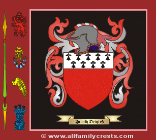 Spellman Coat of Arms, Family Crest - Click here to view