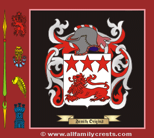 Spender Coat of Arms, Family Crest - Click here to view