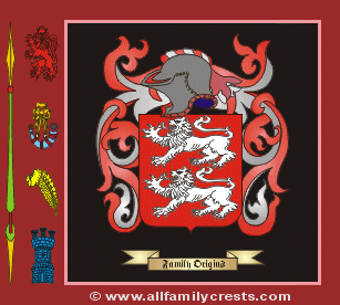Strange Coat of Arms, Family Crest - Click here to view
