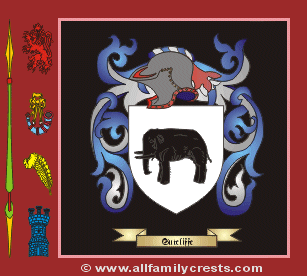 Sutcliff Coat of Arms, Family Crest - Click here to view
