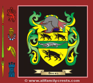Swiney Coat of Arms, Family Crest - Click here to view