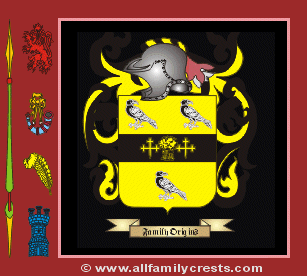 Talkern Coat of Arms, Family Crest - Click here to view