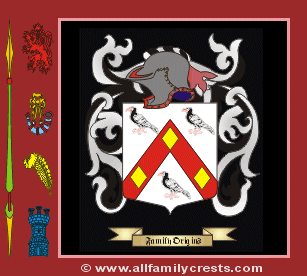 Taunton Coat of Arms, Family Crest - Click here to view
