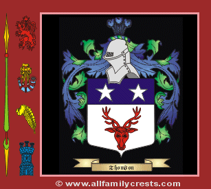 Thomson Coat of Arms, Family Crest - Click here to view