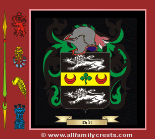 Tiler Coat of Arms, Family Crest - Click here to view