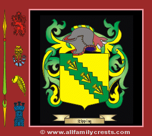 Tiping Coat of Arms, Family Crest - Click here to view