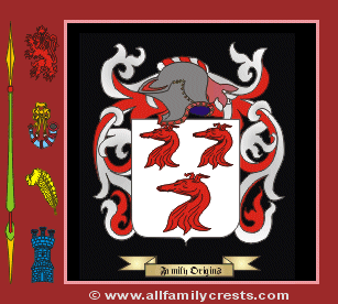 Toddie Coat of Arms, Family Crest - Click here to view