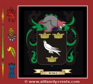 Tolman Coat of Arms, Family Crest - Click here to view