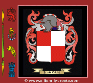 Toot Coat of Arms, Family Crest - Click here to view