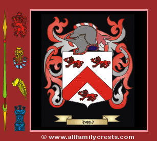 Toppes Coat of Arms, Family Crest - Click here to view