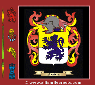 Tornberry Coat of Arms, Family Crest - Click here to view