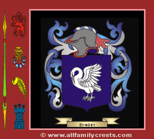 Troster Coat of Arms, Family Crest - Click here to view