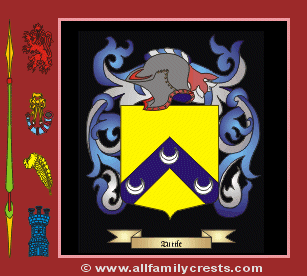 Tuttel Coat of Arms, Family Crest - Click here to view