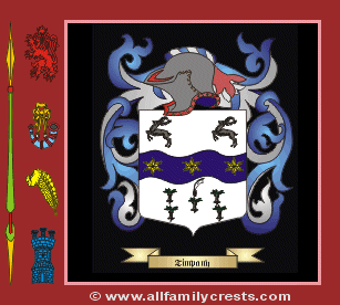 Tympany Coat of Arms, Family Crest - Click here to view