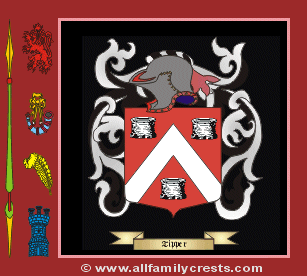 Typper Coat of Arms, Family Crest - Click here to view