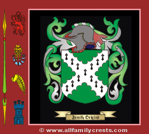 Wakeman Coat of Arms, Family Crest - Click here to view