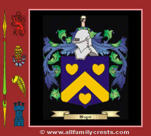 Wayger Coat of Arms, Family Crest - Click here to view