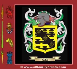 Weber Coat of Arms, Family Crest - Click here to view