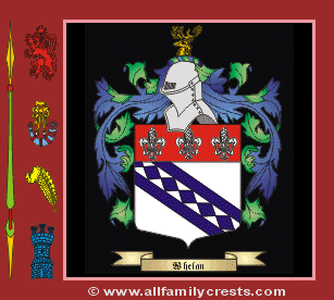 Weelehan Coat of Arms, Family Crest - Click here to view