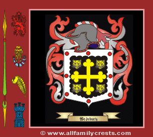 Wesburrie Coat of Arms, Family Crest - Click here to view