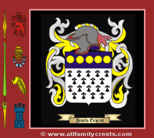 Wesson Coat of Arms, Family Crest - Click here to view