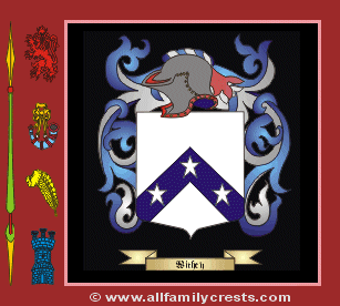 Wethey Coat of Arms, Family Crest - Click here to view