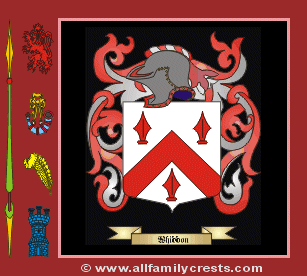 Whiddon Coat of Arms, Family Crest - Click here to view