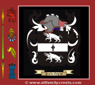 Wilboar Coat of Arms, Family Crest - Click here to view
