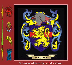 Wilox Coat of Arms, Family Crest - Click here to view