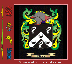 Wiplie Coat of Arms, Family Crest - Click here to view